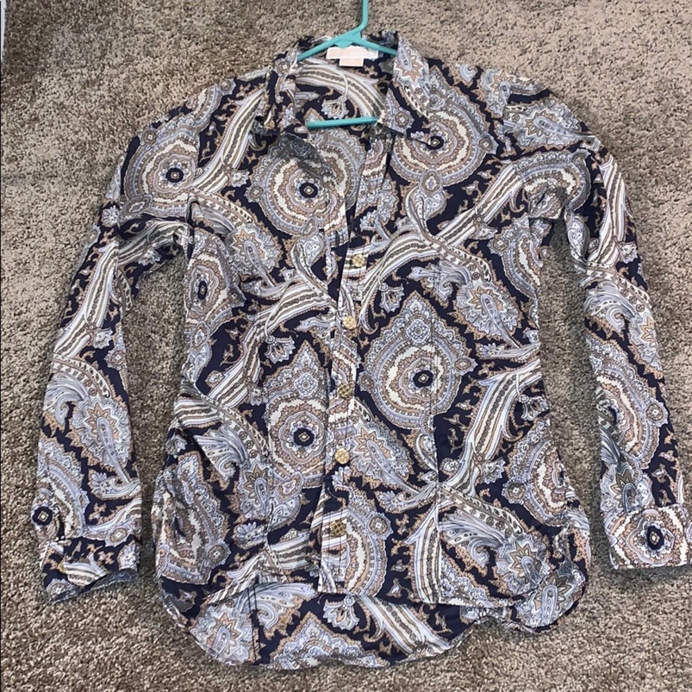 MICHAEL Michael KORS paisley print blouse
